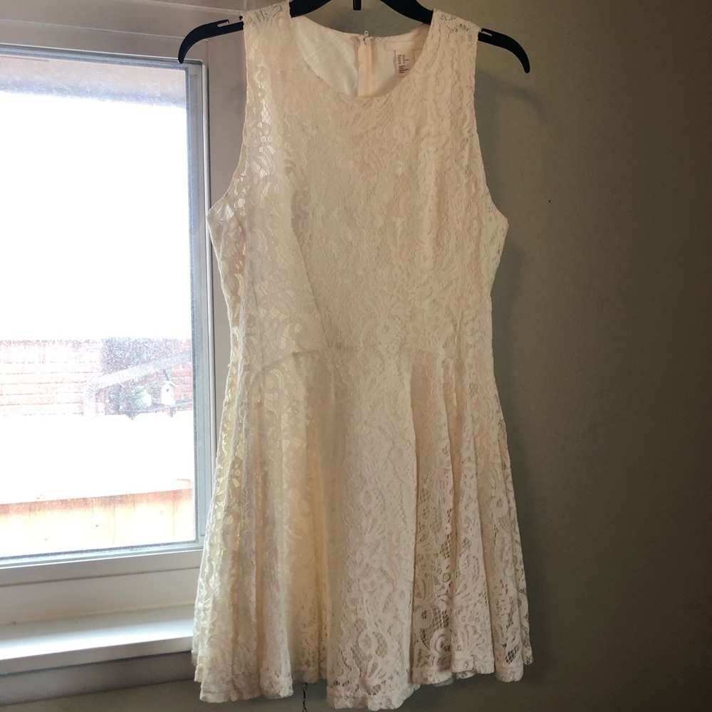 White dress